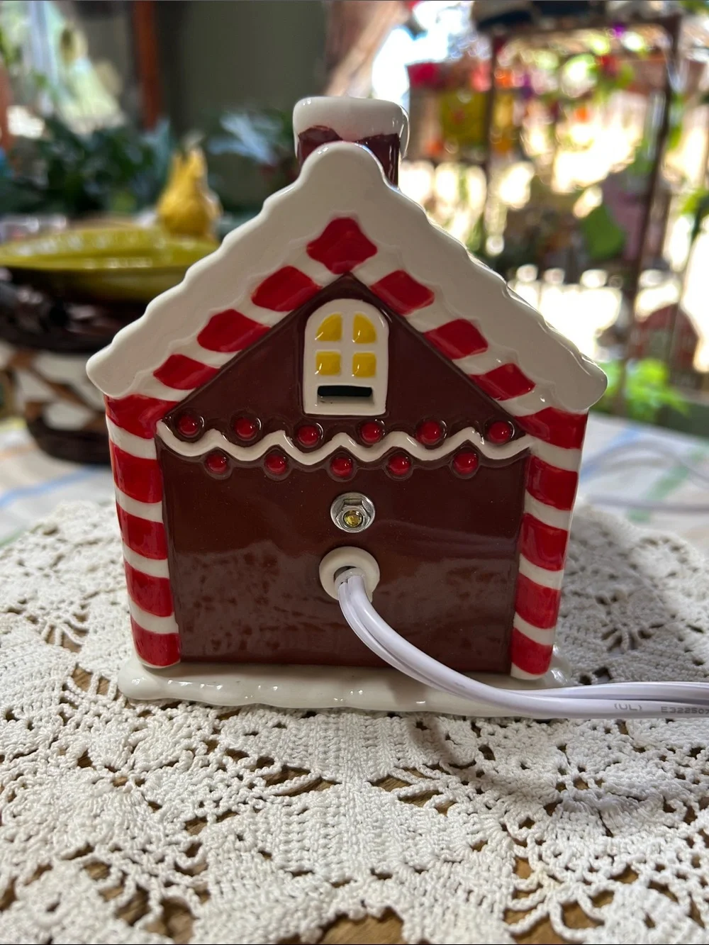 Gingerbread House Electric Wax Warmer New In Box Holidays Christmas EveryDay Use